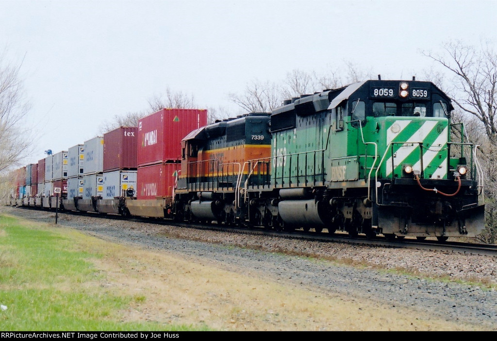 BNSF 8059 West